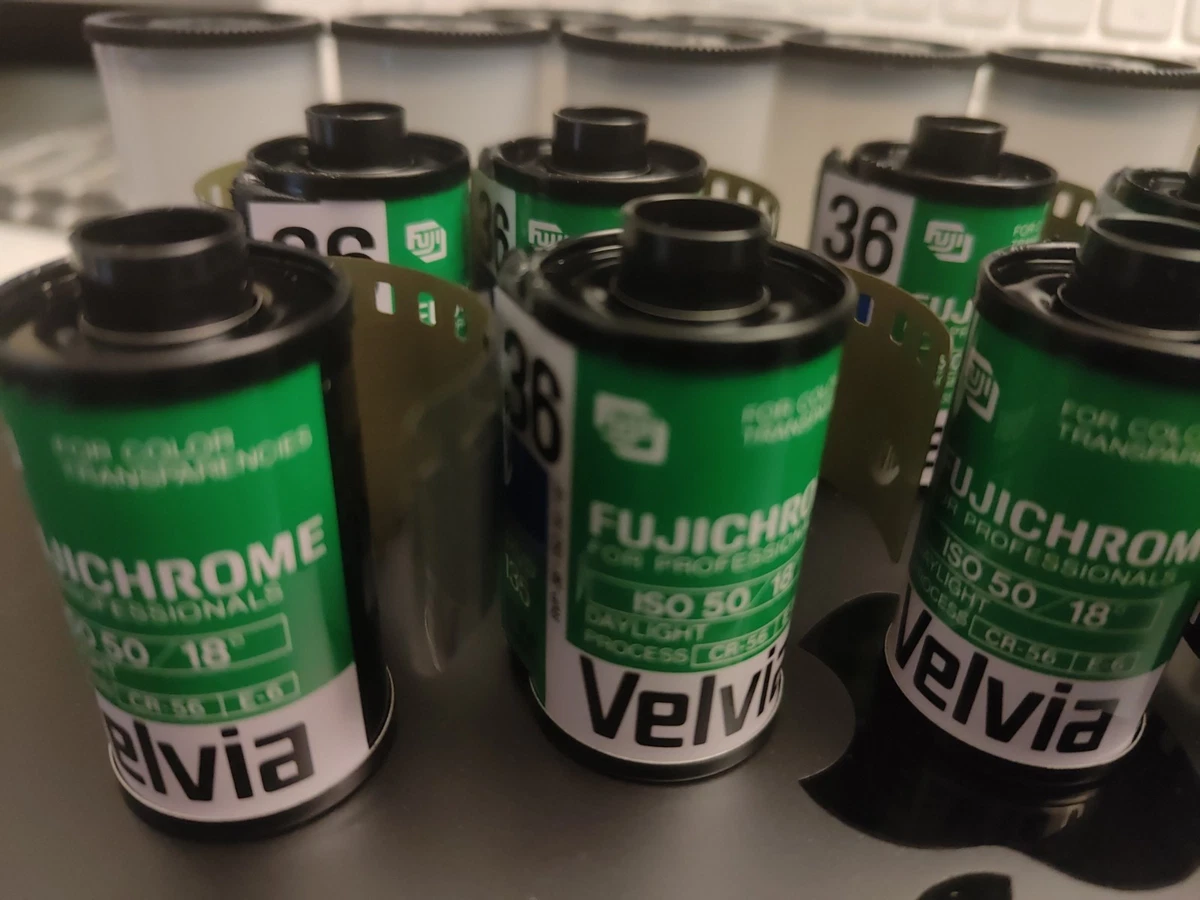 Preços baixos em Filme de Fotografia Fujifilm Velvia | eBay