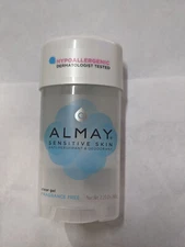 6 PACK Almay Anti-Perspirant / Deodorant Fragrance Free Clear Gel Sensitive