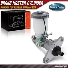 Brake Master Cylinder w/ Reservoir for Honda Civic Civic del Sol CRX L4 1.6L