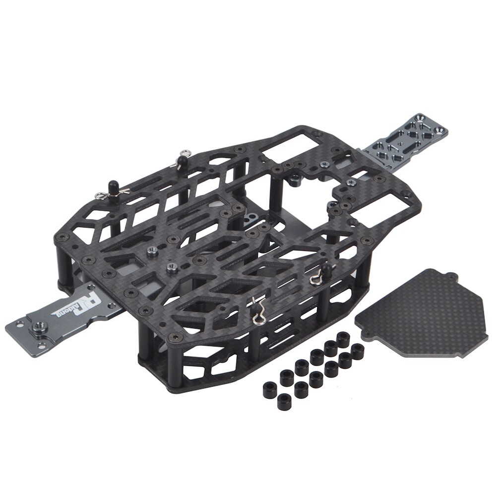 Carbon Fiber Chassis for Traxxas 1/16 E-Revo Slash 4WD Summit E