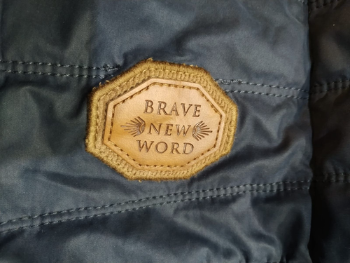 Naketano Damen warme Winterjacke Gr. M blau Reißverschluss großer Kragen - Bild 13 von 13