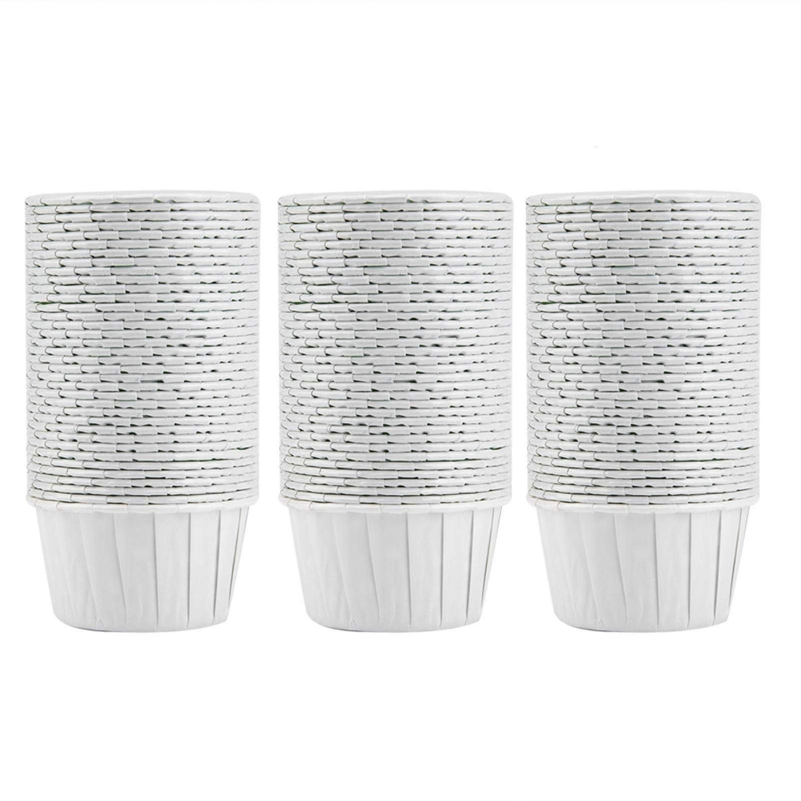 TOPINCN 100PCS Mini Cupcake Liners Round Baking Paper Muffin Cases
