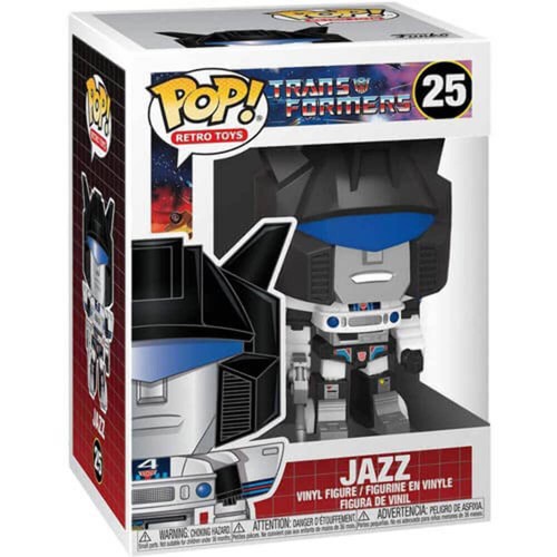 Highly Collectible Excellent Quality Transformers Jazz Design Pop! Vinyl Figure - Imagen 2 de 2