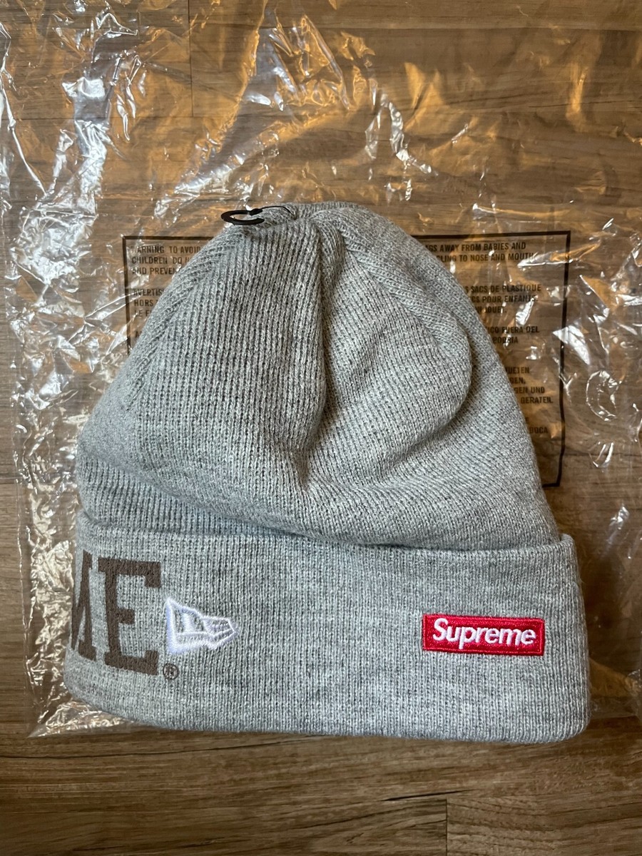 帽子 supreme New Era Varsity Beanie Supreme New Era Varsity Beanie (FW23) - $40