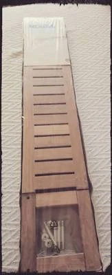 Ikea Molger Natural Beech Wood Slat Shelf New In Plastic