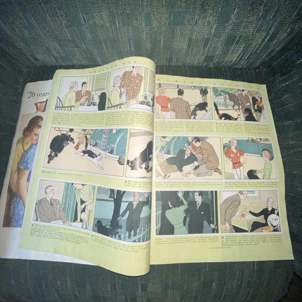 1938 May Woman's Home Companion Magazine Dress Fashions MARJORIE HOWARD - Image 4 of 4