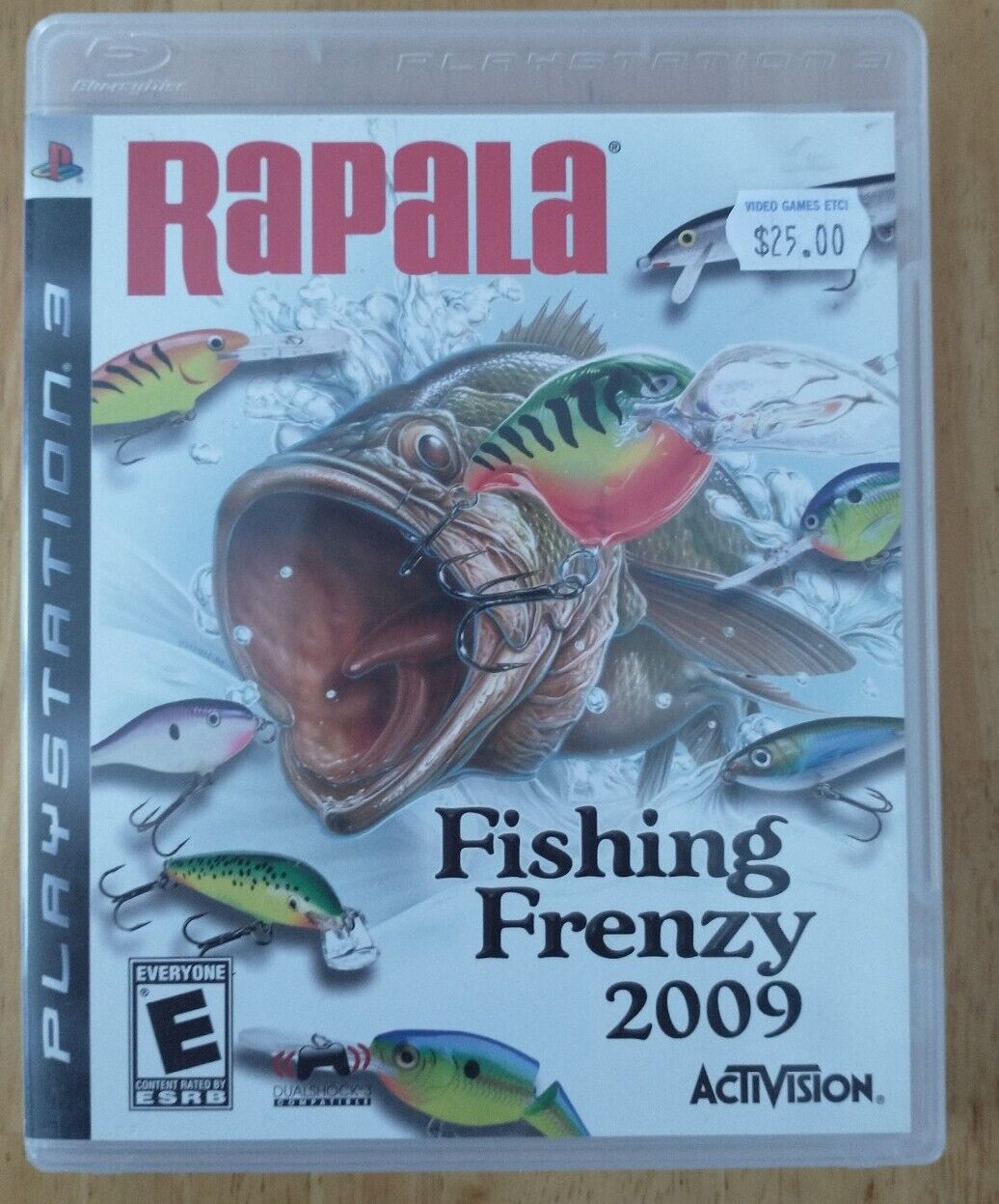 Rapala: Fishing Frenzy 2009 (Sony PlayStation 3, 2008) COMPLETE 47875755079