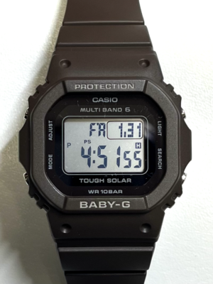 CASIO BABY-G BGD-5650-5JF Radio Solar Digital Watch Matte Brown