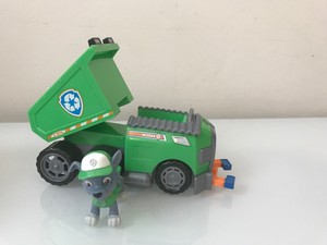 rocky's recycle dump truck