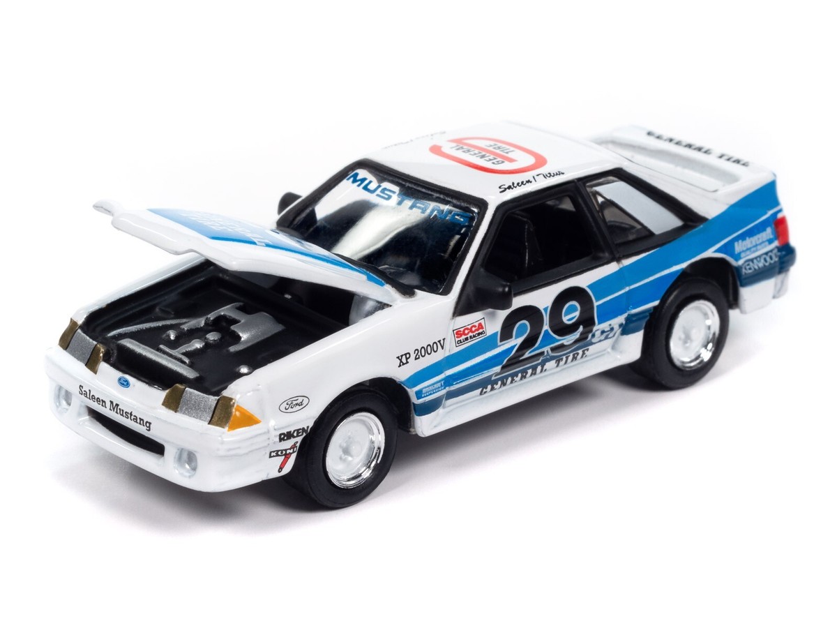 Johnny Lightning '88 Ford Mustang GT Saleen 1:64th Scale Diecast
