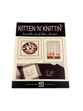 KD Artistry Kitten N Knittin Cross Stitch Pattern