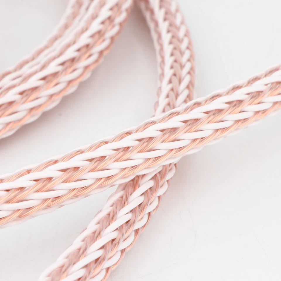 12TC 24 Strands 15AWG 8N OCC Pure Copper Bulk Cable HiFi Speaker Digital Cords - Image 2 of 4