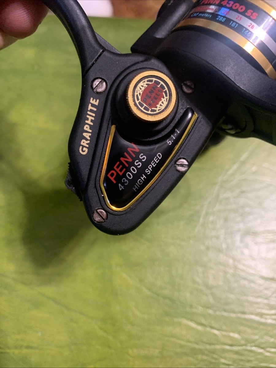PENN 4300 SS High Speed 5.1-1 Graphite 3 Ball Bearings Spinning