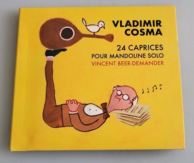 CD - VLADIMIR COSMA - 24 Caprices pour Mandoline solo - Digipack - BEER - DEMAND - Photo 1/2