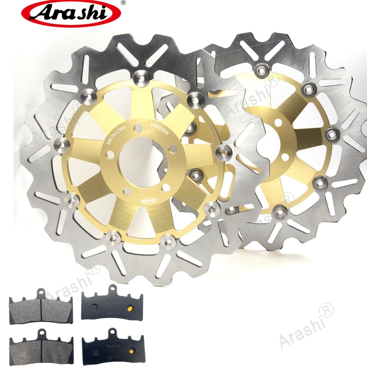 For Kawasaki NInja ZX-6R 600 1998-2001 ZX6R Front Brake Disc Rotor