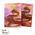 Dragon Shield Japanese Small Size Wood Dragon Art Sleeves 60 Pack Yugioh New