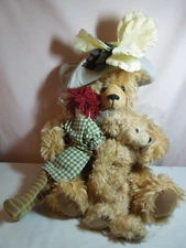 Mati's Originals Bear With Her Doll And Bear 19.5"