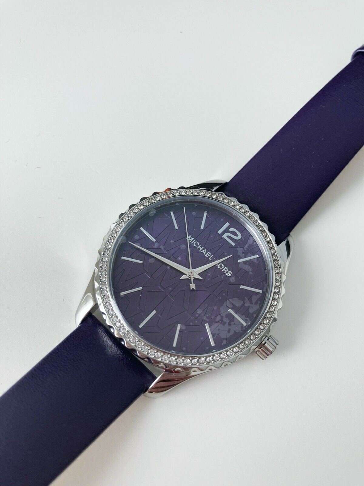 Michael Kors Layton Three-hand Purple 