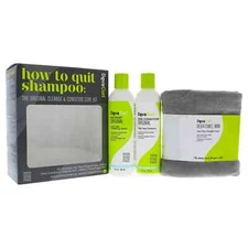 DevaCurl How to Quit Shampoo, Cleanse & Condition  Devatowel Kit