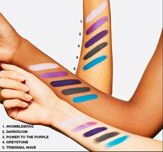 MAC Eye Shadow Matte DARKROOM Cool Purple Pro Palette Pan Refill