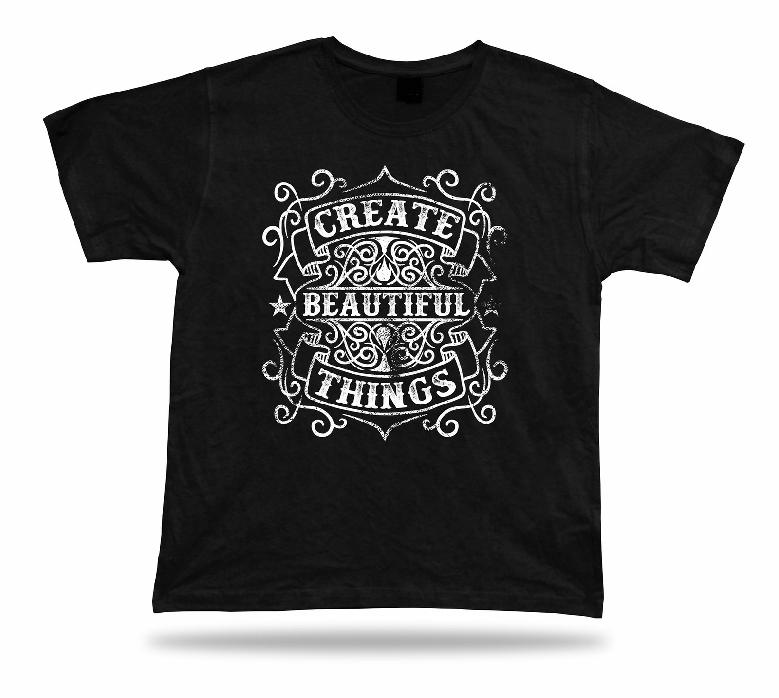Tshirt Tee Shirt Birthday Gift Idea Creat Beautiful Things Emblam Quote Wisdom-image