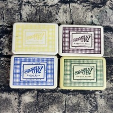 Stampin Up Stampin Pad Blue Yellow Green Burgundy Water Based