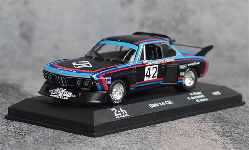 1:43 for Altaya for BMW 3.5 CSL 1976 H.Grohs for Le Mans 24