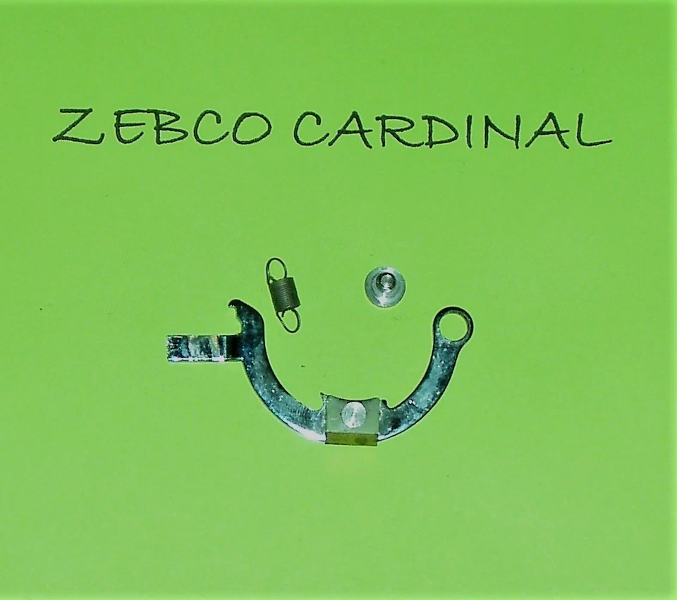 Zebco Cardinal 4 Reel Parts Bail Stopper Spring&Screw P-F Cond Lots 128 130 131 - Image 2 of 2