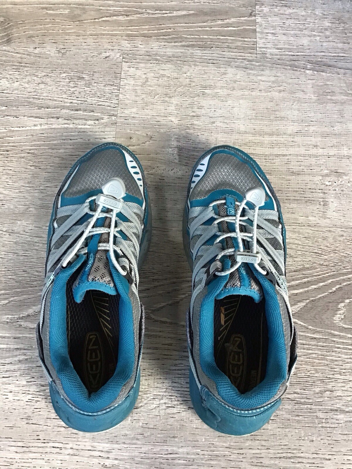 Scarpe da trekking Keen donna Trail Versatrail taglia 8 5 1014596 blu sneakers da lavoro