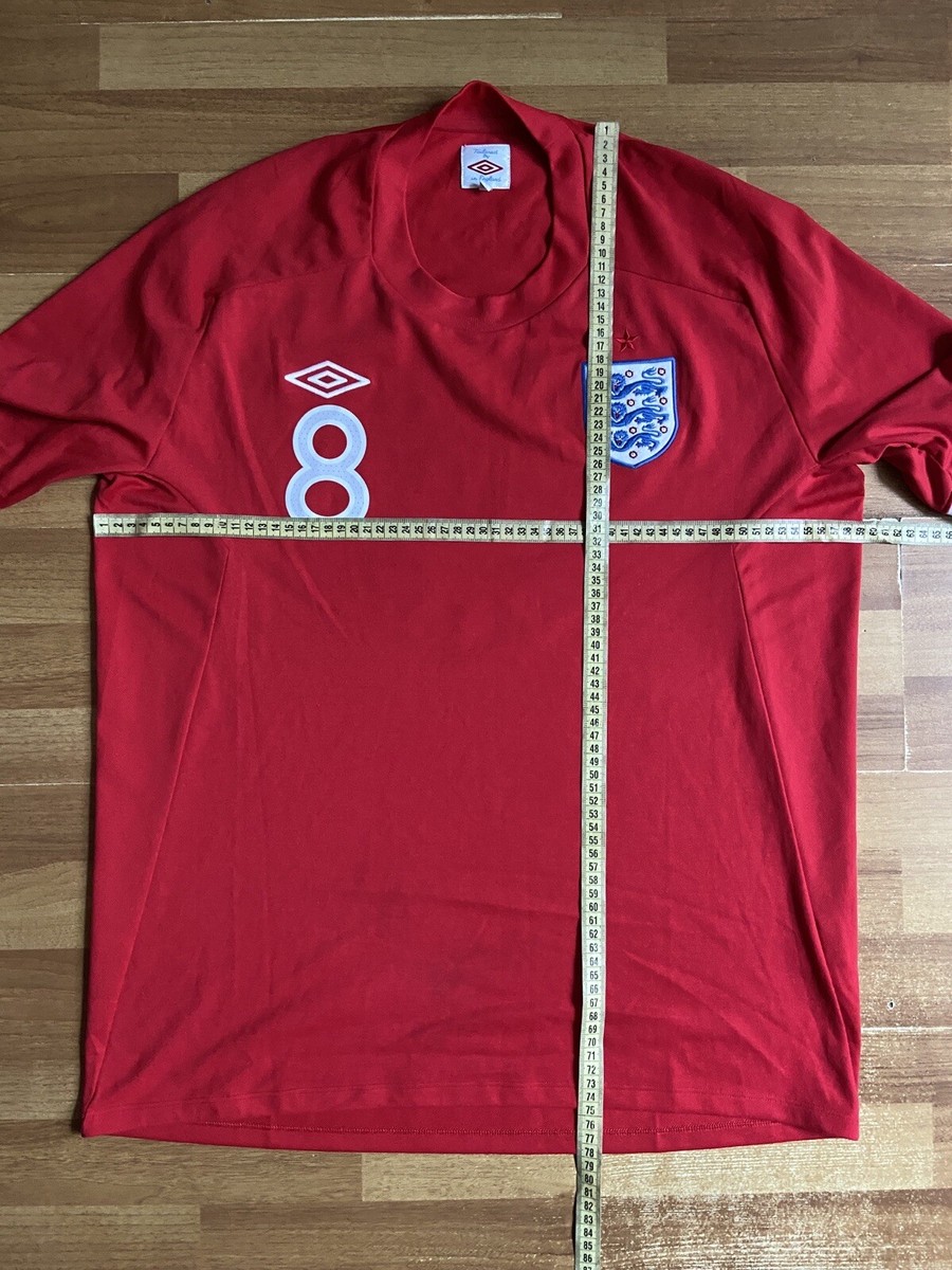 ENGLAND 2010 AWAY FOOTBALL SHIRT SOCCER JERSEY UMBRO sz 46 MEN