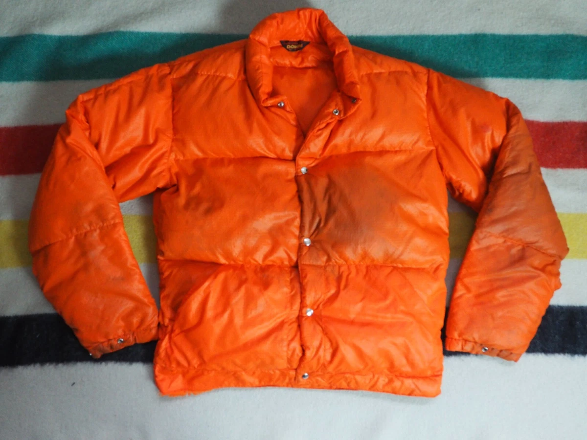 Orange Down Original Vintage Outerwear Coats & Jackets for Men for 