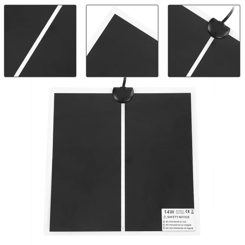 2x 7W 15*28CM Pet Reptile Heater Under Tank Heating Pad Aquarium Lizard Mat NEW - Bild 4 von 20