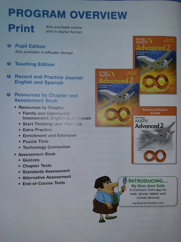 Big Ideas Math Advanced 2 Assessment Book with Teacher's Edition NL6 - Image 2 of 4