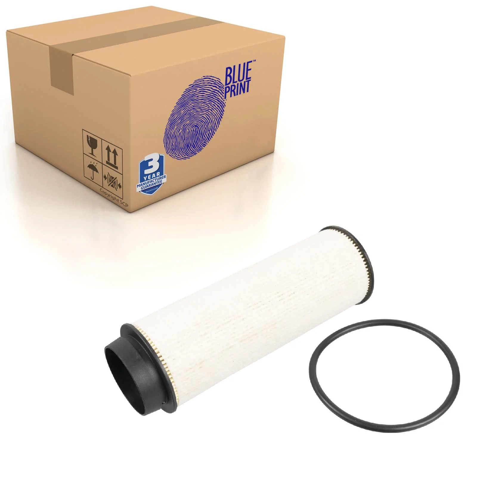Fuel Filter Inc Sealing Ring Fits IVECO (LCV) Daily 35C14 D Blue Print ADL142316