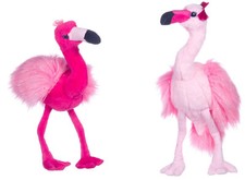 Pink Flamingo Camilla Soft Toy Plush Large Sparkle Bow 30 CM