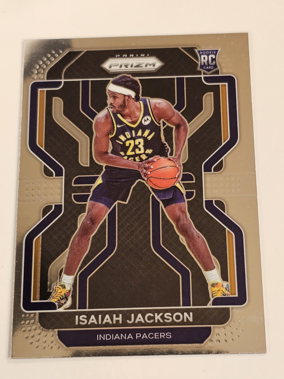 2021-22 Panini Prizm - Silver Prizm #309 Isaiah Jackson (RC)