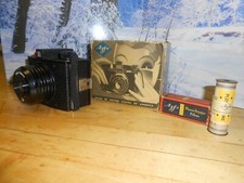 AGFA PB 20 VINTAGE "PIONEER" CAMERA WITH FILM ROLL