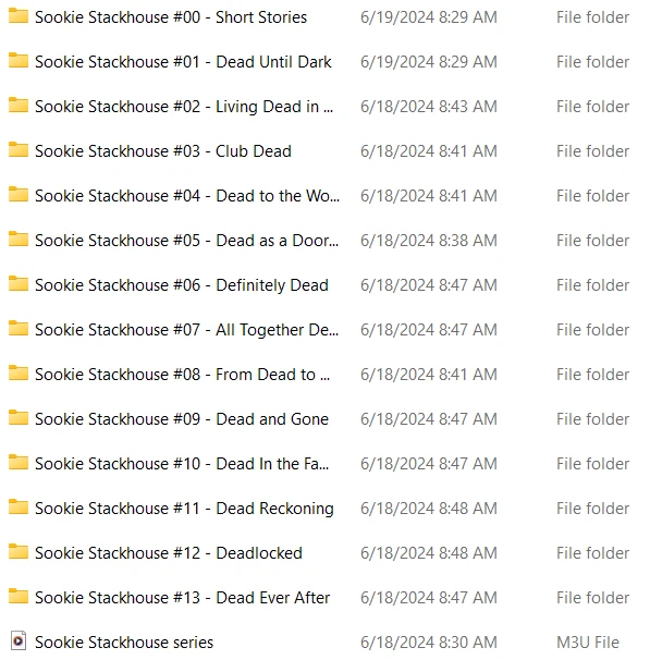 AUDIOBOOKS ~ SOOKIE STACKHOUSE - TRUE BLOOD 13 BOOKS - CHARLAINE HARRIS .M4B USB - Imagem 2 de 4