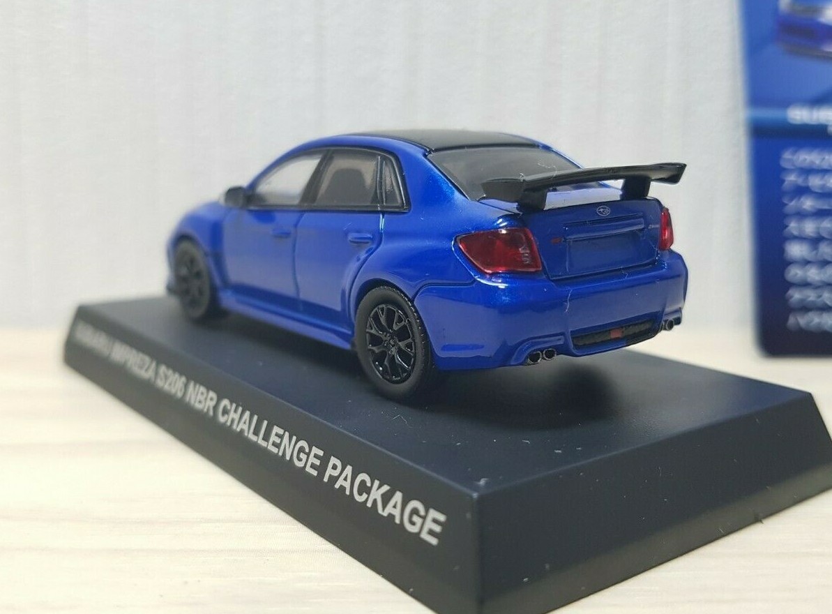 ミニカー EBBRO SUBARU S206 NBR CHALLENGE Amazon | エブロ 1／43 スバル WRX STI S206 NBR CHALLENGE