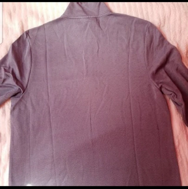 NEW PERRY ELLIS 1/4  ZIP UP SWEATER TOP GREY NWT MENS NEW WITH TAGS - Image 3 of 4