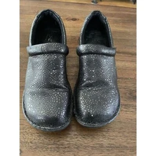 born boc professional bronze iridescent slip on clogs size 8m