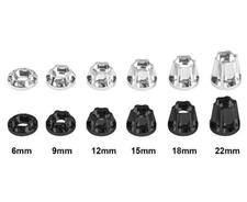 EXTENDED METAL CRAWLER 1.9 2.2" WHEEL 12mm HEX For 1/10 RC TRAXXAS TRX-4 SCX10