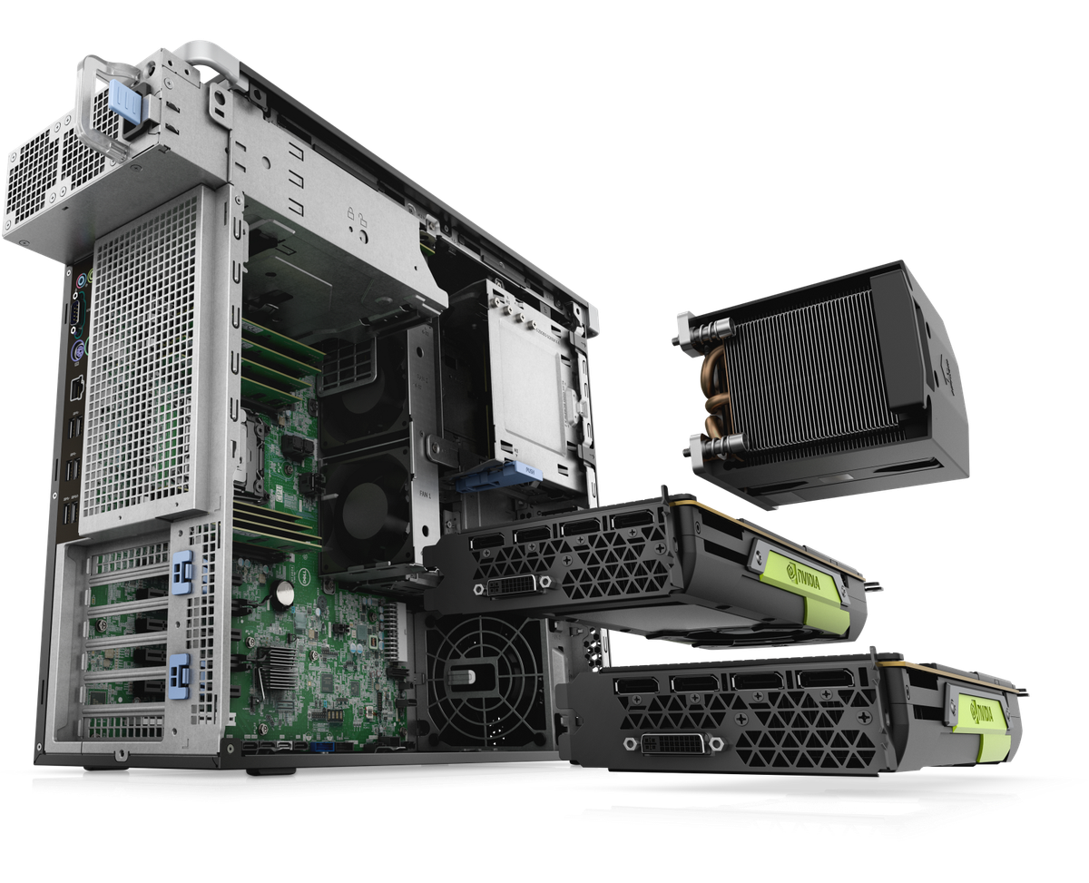 Dell Precision T5820 Intel i7-7820X 64GB RAM 960GB SSD RTX2080TI