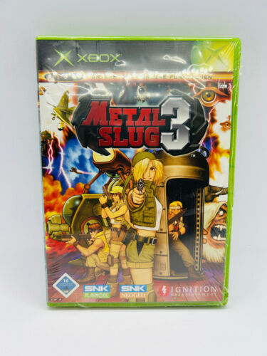 Metal Slug 3 Microsoft Xbox CIB BRAND NEW SEALED COMPLETE BOX MANUAL
