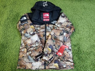 Supreme F/W 2017 The North Face Nuptse Jacket (Leaves) | eBay