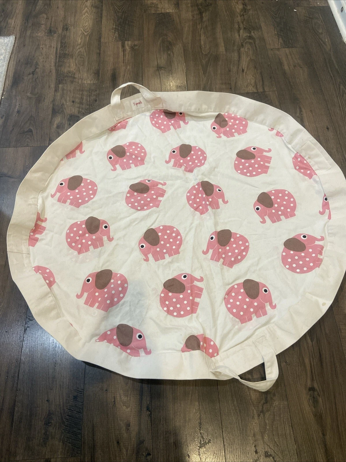 3 Sprouts Play Mat Bag – Large Portable Floor Activity Rug for Baby Storage