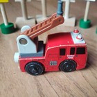 9 Circo Wooden Emergency Fire Engine Ambulance Police Car Truck Signs Poles Hook — photo 6
