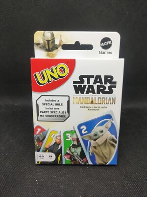 Gesellschaftsspiel UNO Star Wars The Mandalorian Kartenspiel - Familienspiel Neu