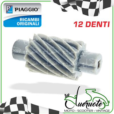Rinvio Contachilometri 12 Denti Per Vespa PX, T5, Cosa E LML Star – Compatibile Piaggio 177508, Made In Italy