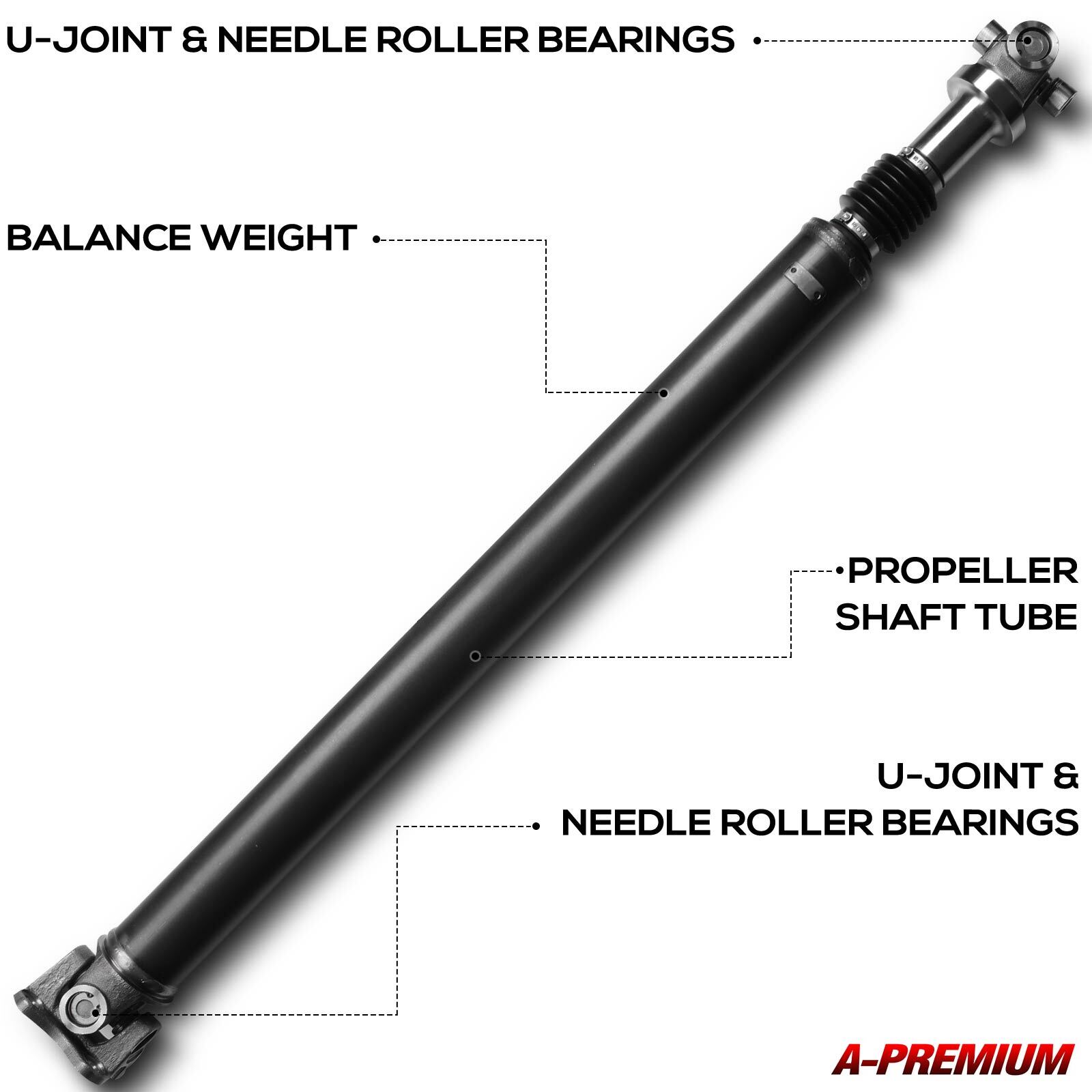 Rear Side Driveshaft Prop Shaft Assembly for Ford F150 0608 Lincoln